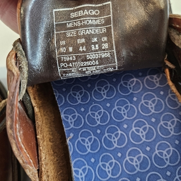 SEABAGO Dockside Boatshoes Size 10w - Picture 4 of 8